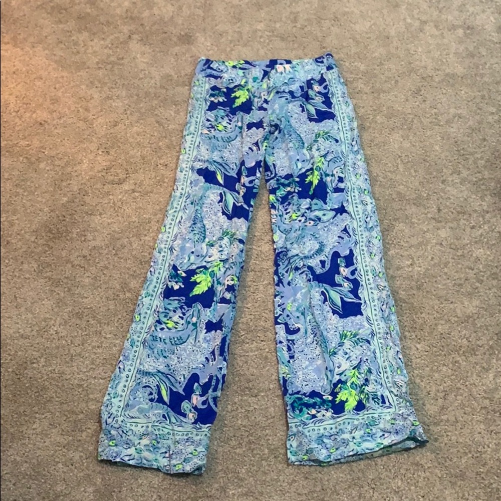lily pulitzer flowy pants
